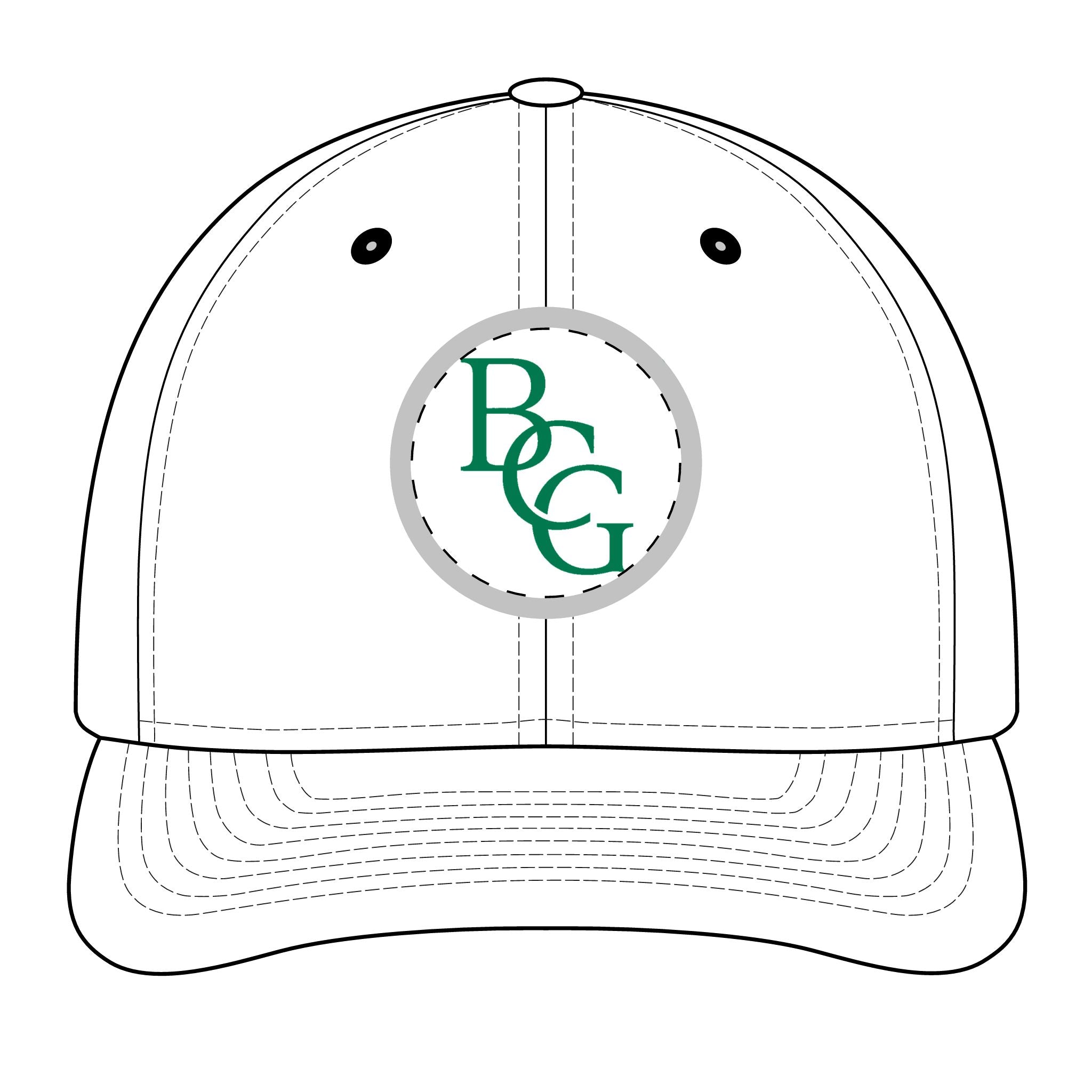 Embroidered BCG Patch Snapback Trucker Cap