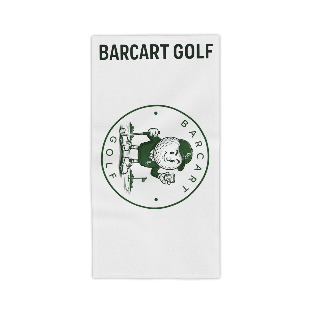 Barcart Golf Logo Beach Towel — perfect for the golf bag
