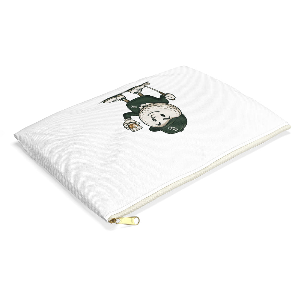 Golf Ball Mascot Accessory Pouch — BCG Ticket Design