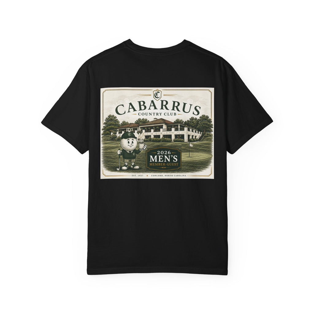 Cabarrus Country Club Vintage Golf T-Shirt - 2026 Men's Tournament Design