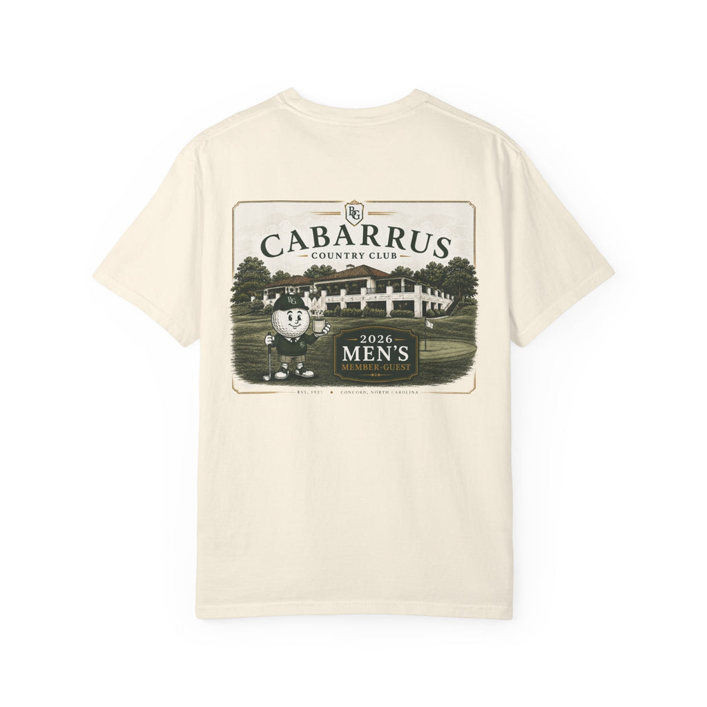 Cabarrus Country Club Vintage Golf T-Shirt - 2026 Men's Tournament Design