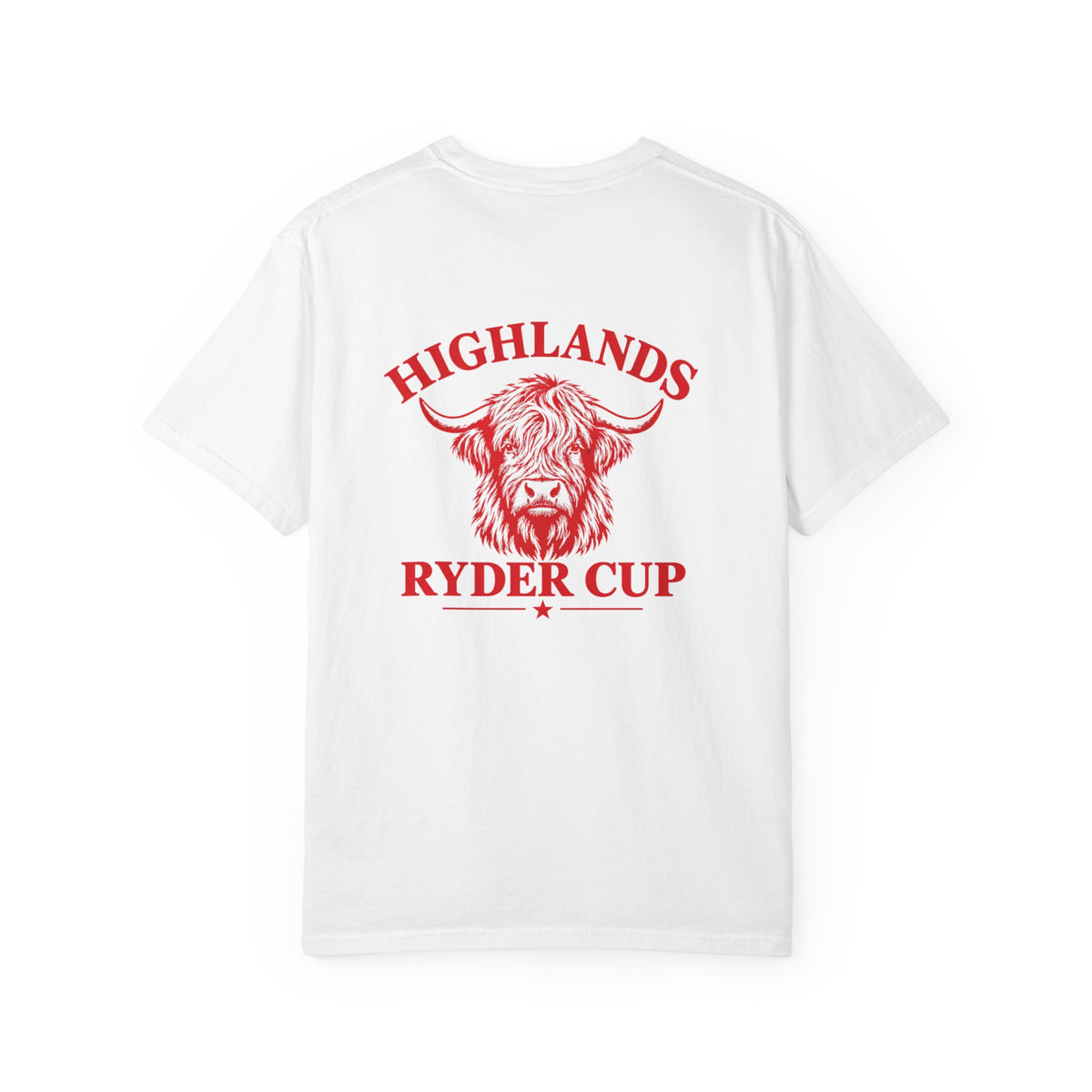 Team Red - Highlands Ryder Cup Highland Golf T-Shirt