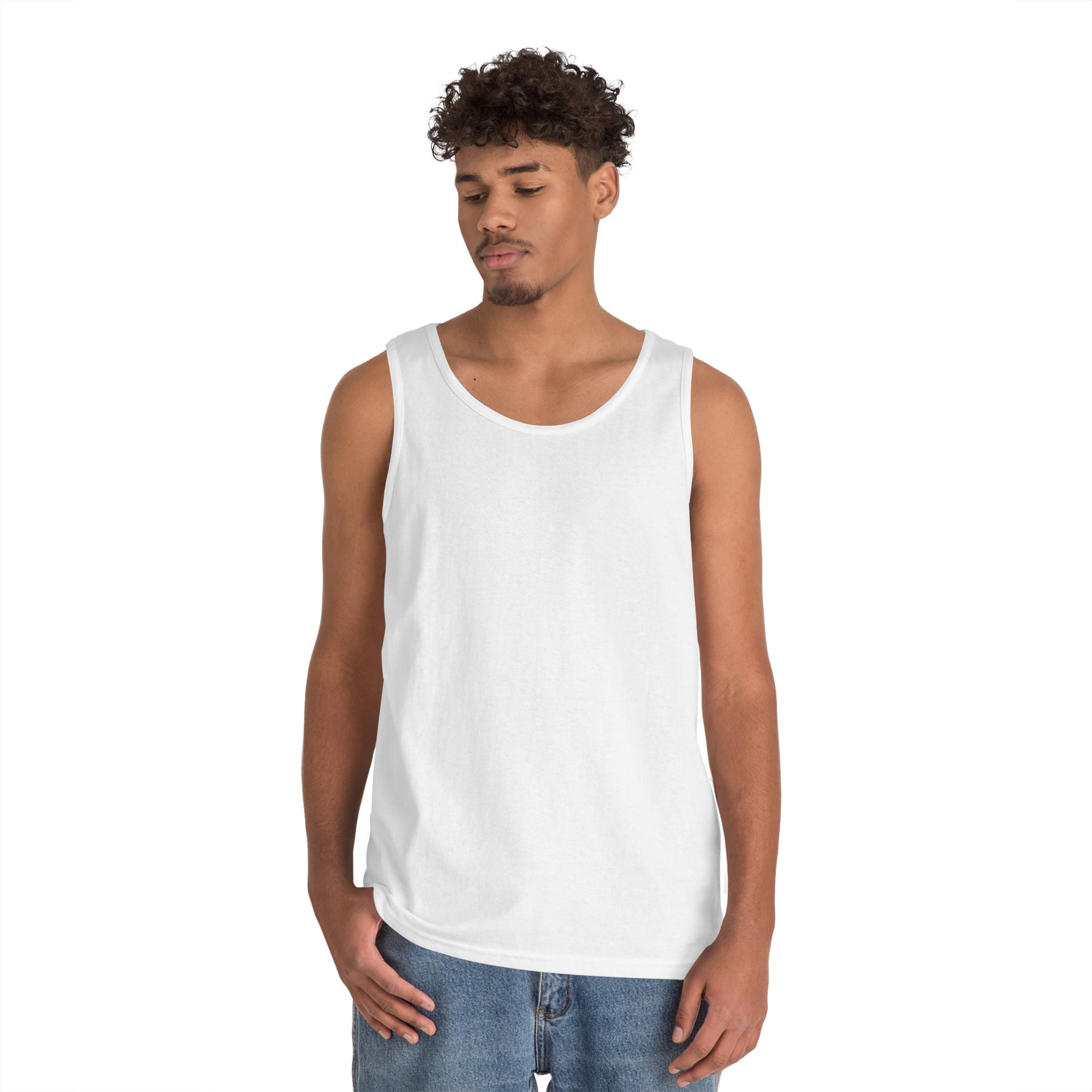 Las Vegas Bachelor Party Tank Top — Personalized 'K' Poker Chip Design
