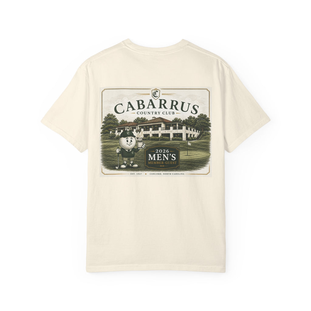 Cabarrus Country Club Vintage Golf T-Shirt - 2026 Men's Tournament Design
