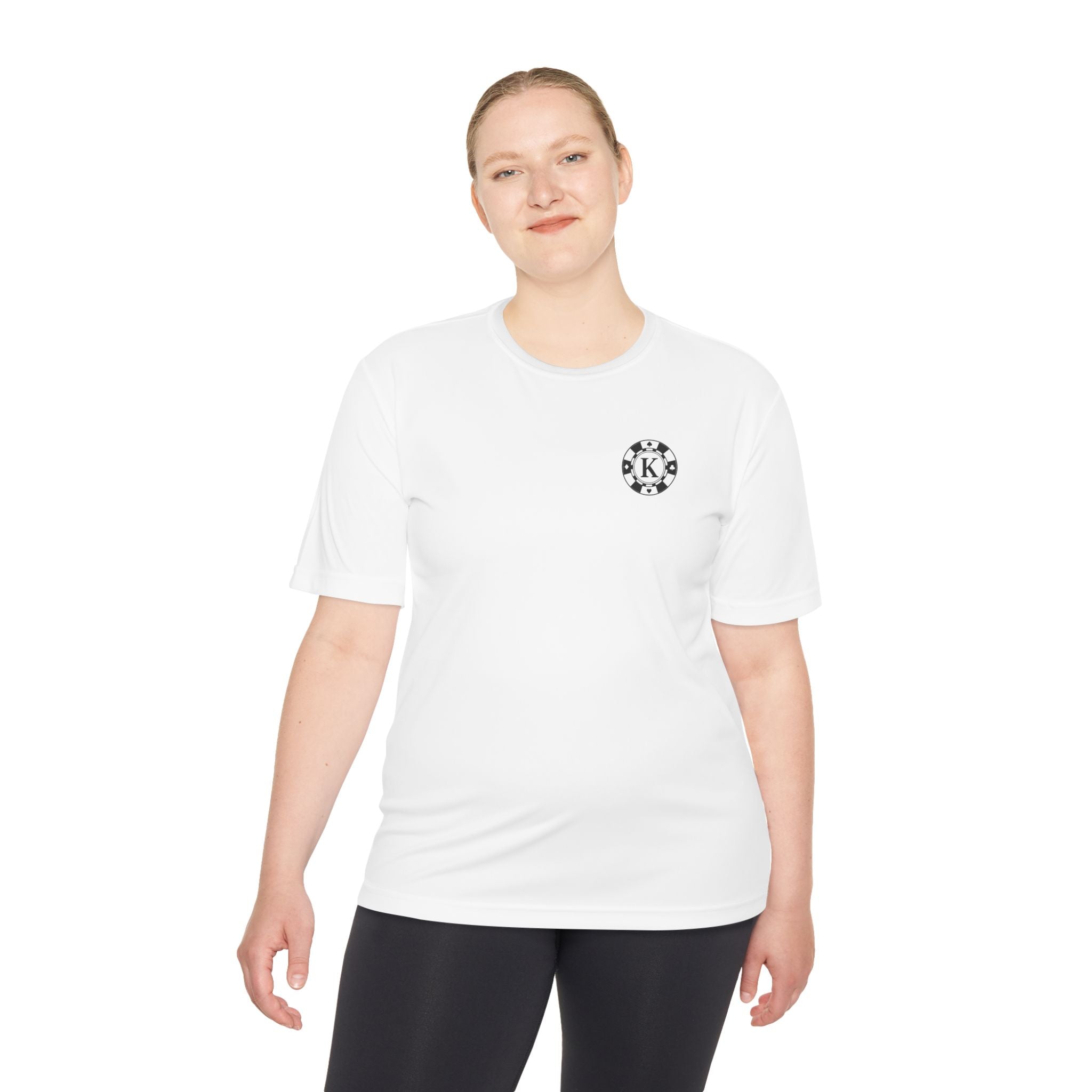 Las Vegas Bachelor Party Tee — Custom 'K' Poker Chip Design