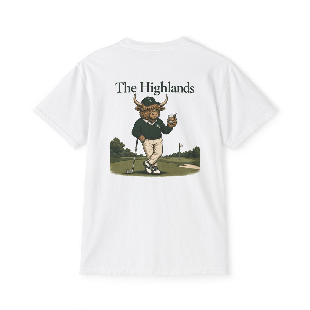 BCG & Highlands Golf Club Pocket T-Shirt