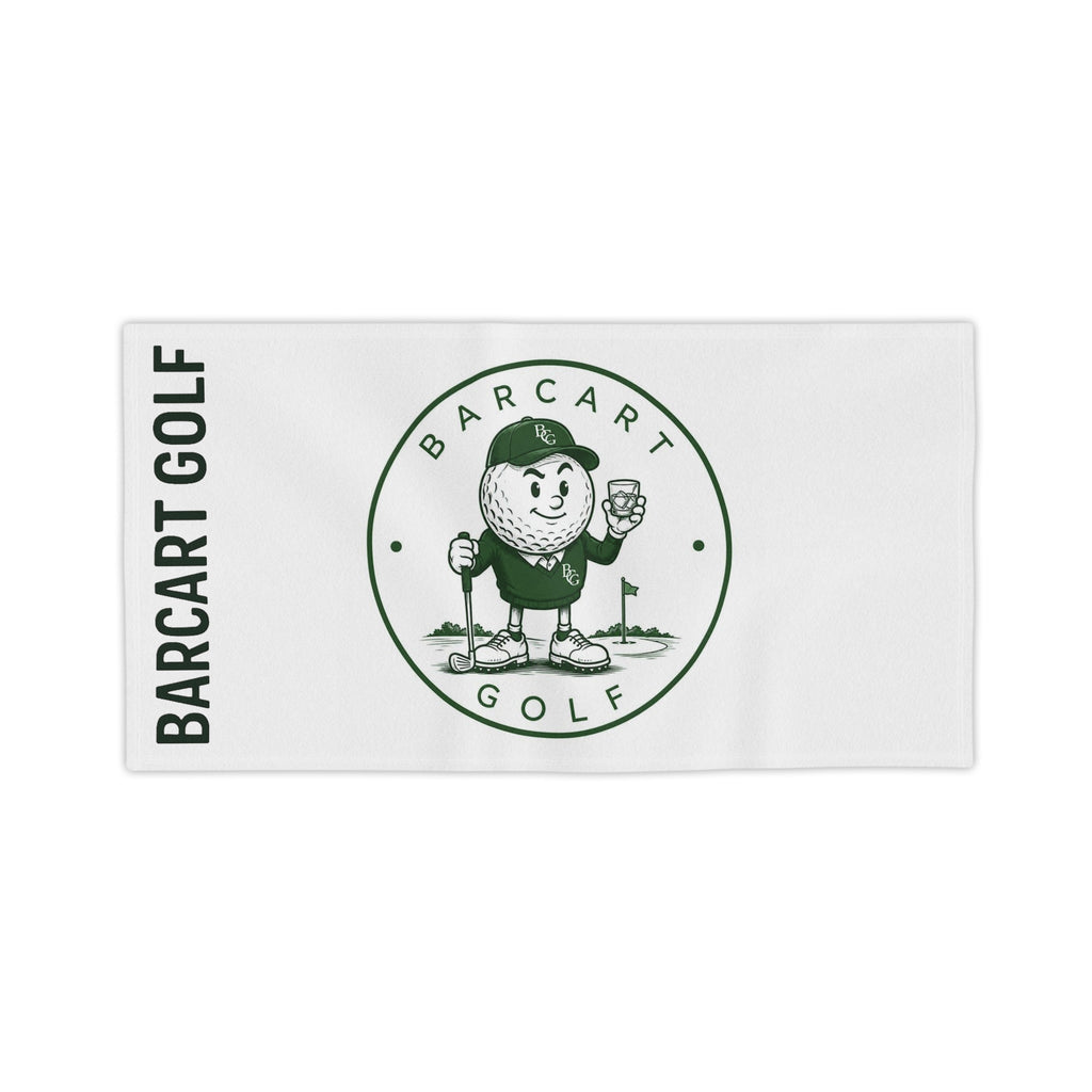 Barcart Golf Logo Beach Towel — perfect for the golf bag