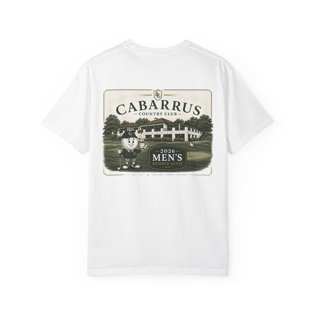Cabarrus Country Club Vintage Golf T-Shirt - 2026 Men's Tournament Design
