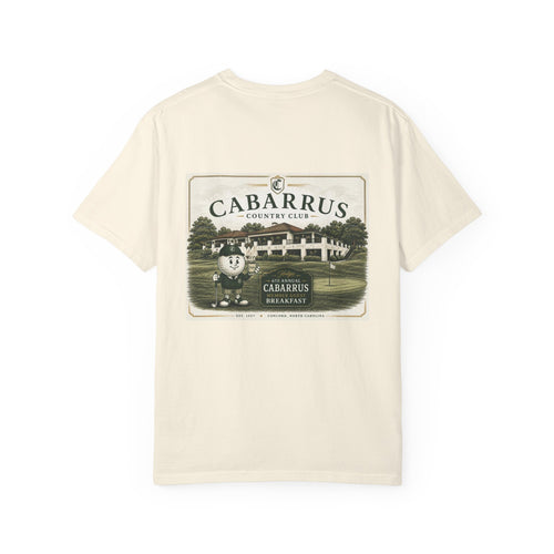 6th Annual - Hodges Breakfast @ Cabarrus Country Club - Vintage Golf T-Shirt – Back Print Clubhouse Design