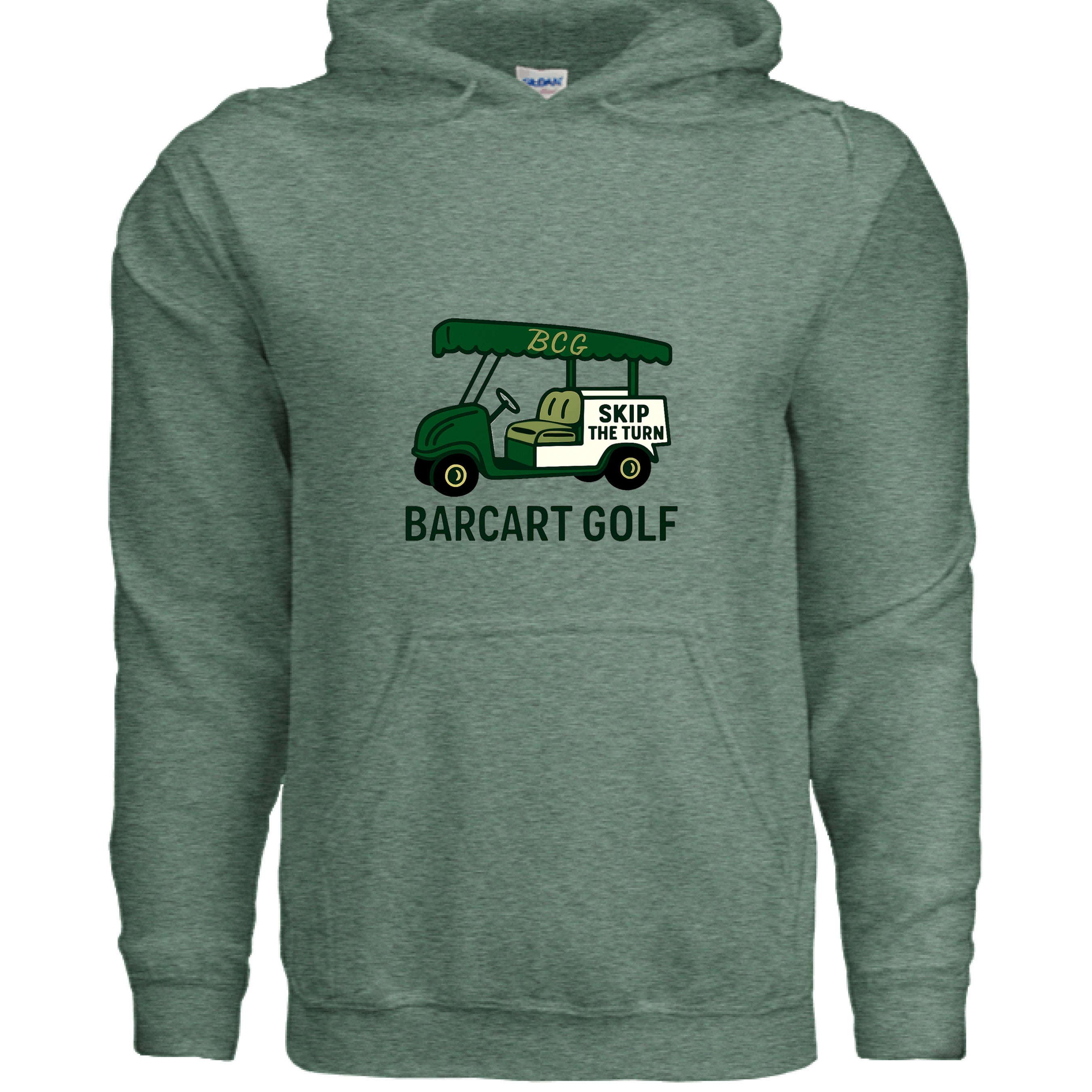 Heather Sport Dark Green - FRONT