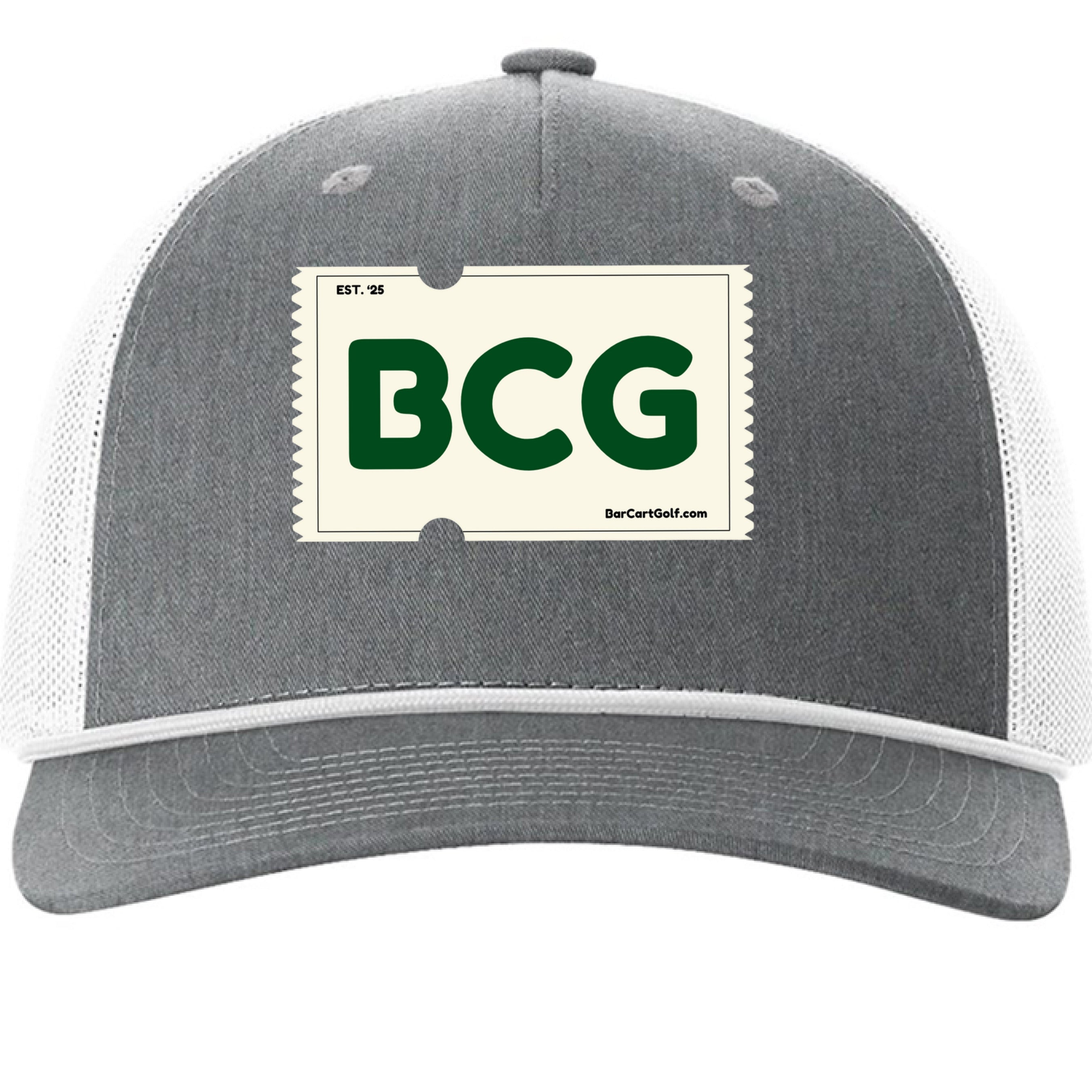 Heather Grey/ White - FRONT